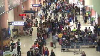 清泉崗停飛大亂　旅客等逾10小時