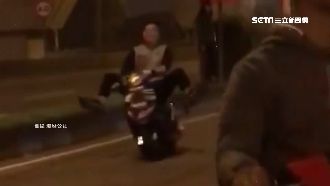 飆仔馬路亂竄　正義姐制止遭丟炮挑釁