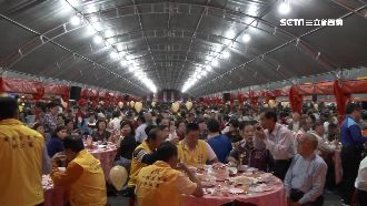 席開540桌！羅東呷拜拜人潮大爆滿