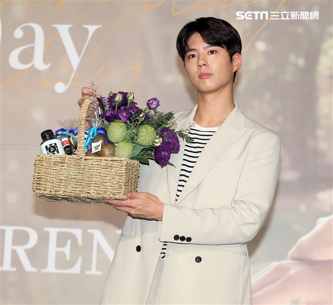 南韓演員朴寶劍三度舉辦台灣見面會，要陪伴所有粉絲共度一個難忘的「Good Day」。（記者邱榮吉/攝影）