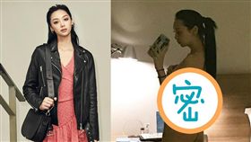 潮模DJ傅昱日前在IG貼出遮胸與辣照。（圖／翻攝自傅昱IG）