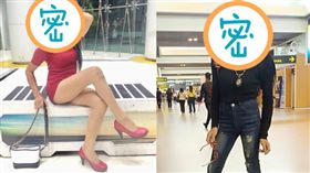 泰國長腿網紅出國拍廣告　慘遭遣返回國（圖／翻攝自臉書）