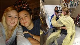 美國有對患有「囊腫性纖維化」的情侶，道爾頓（Dalton Prager）與凱蒂（Katie Prager）宛如真實版《愛上觸不到的你》。（圖／翻攝自Dalton and Katie Prager's Transplant Page臉書）