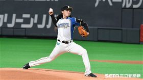 日本火腿投手上澤直之。（資料照／記者王怡翔攝影）