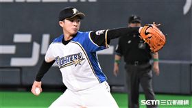 日本火腿投手上澤直之。（資料照／記者王怡翔攝影）