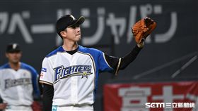 日本火腿投手上澤直之。（資料照／記者王怡翔攝影）