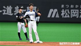 日本火腿西川遙輝。（資料照／記者王怡翔攝影）