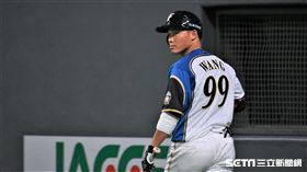 日本火腿「大王」王柏融。（資料照／記者王怡翔攝影）