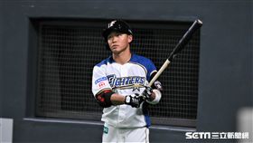 日本火腿「大王」王柏融。（資料照／記者王怡翔攝影）