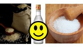 米鹽與米酒。（圖／取自Pixabay、網路）