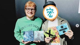 紅髮艾德來台　唯獨這位天王拍到合照