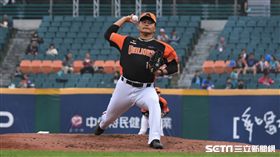 統一獅投手潘威倫。（圖／記者王怡翔攝影）
