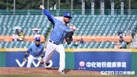 富邦悍將洋投伍鐸。（圖／記者王怡翔攝影）