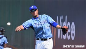 富邦悍將蔣智賢。（圖／記者王怡翔攝影）