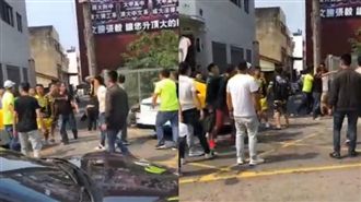 大甲媽祖還沒起駕　鎮瀾宮外就打起來