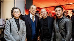 首屆英國台灣影展揭幕第一屆英國台灣影展在倫敦揭幕，導演蔡明亮（右2）及演員李康生（右）、駐英代表林永樂夫婦與會。（駐英文化組提供）中央社記者戴雅真倫敦傳真  108年4月4日