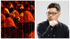 網軍與王浩宇,翻攝臉書