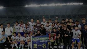▲北市大奪下大專足球聯賽冠軍。（圖／記者林辰彥攝影）
