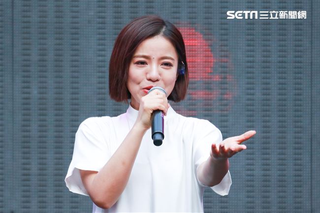 NONSTOP春日音樂祭表演嘉賓丁噹。（記者林士傑/攝影）