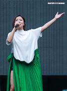 NONSTOP春日音樂祭表演嘉賓丁噹。（記者林士傑/攝影）