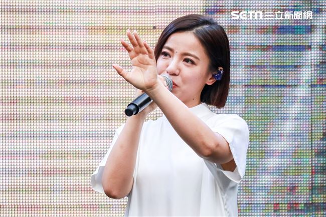 NONSTOP春日音樂祭表演嘉賓丁噹。（記者林士傑/攝影）