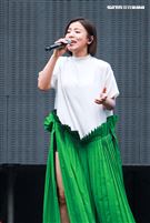 NONSTOP春日音樂祭表演嘉賓丁噹。（記者林士傑/攝影）