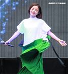 NONSTOP春日音樂祭表演嘉賓丁噹。（記者林士傑/攝影）