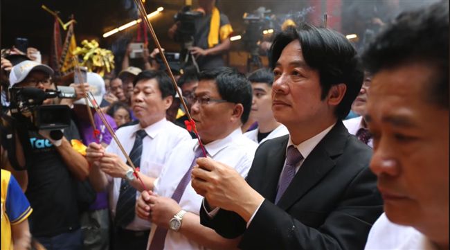 蔡賴先後拜媽祖引聯想　賴清德這麼說