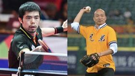 莊智淵,韓國瑜,高雄,4月,代言人,桌球 圖/莊智淵臉書、高市府提供
