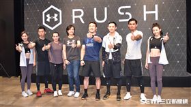 UA新品發表會郭婞淳、李智凱、張志豪、蔣淯安、Lamigirls 籃籃、Lamigirls Yuri。（圖／記者王怡翔攝影）