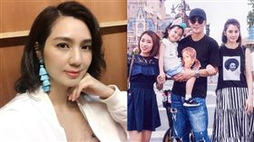 張丹峰、洪欣、畢瀅。（圖／洪欣微博）