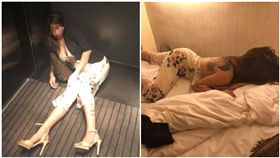 電梯遇爆乳酒醉妹！他帶回家後煩惱求助　網驚：你會被榨乾（圖／翻攝自微博）