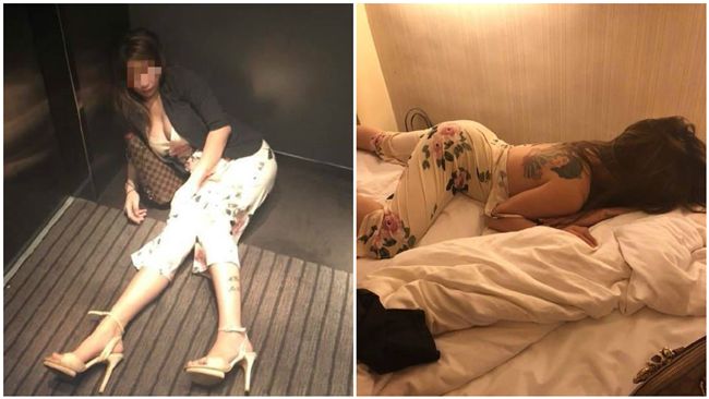 電梯遇爆乳酒醉妹！他帶回家後好兩難