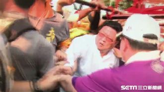 大甲媽抵彰化暴動了　顏清標遭人巴頭