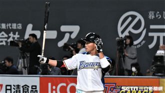 日職/王柏融代打 二滾出局打率下滑