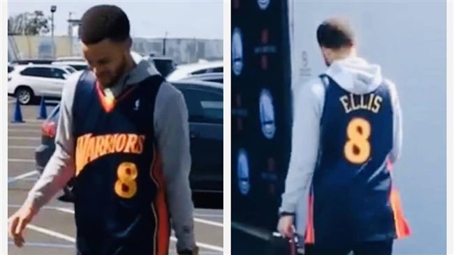 NBA／致敬前一哥！柯瑞穿上他球衣