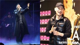 張學友、黃耀明。（合成圖／環球提供、翻攝自黃耀明臉書）