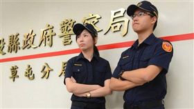 南投,草屯,警察,新制服,保全,正妹警