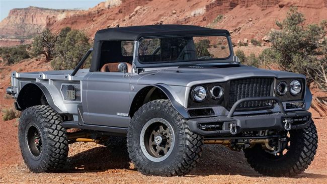 老吉普新概念　M-715變身概念車