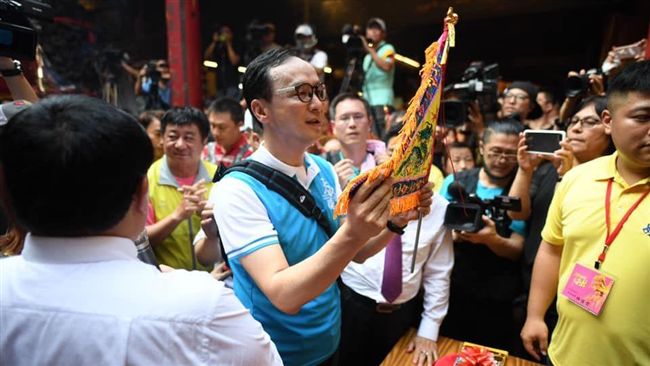 大甲媽遶境第三天　朱立倫暈眩、抽筋