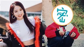 孟美歧童年舊照曝光。（圖／翻攝自微博）