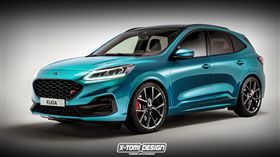 ▲Ford Kuga ST（圖／翻攝自motor1)