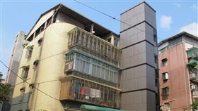 公寓裝電梯。（圖／台北市都更處提供）