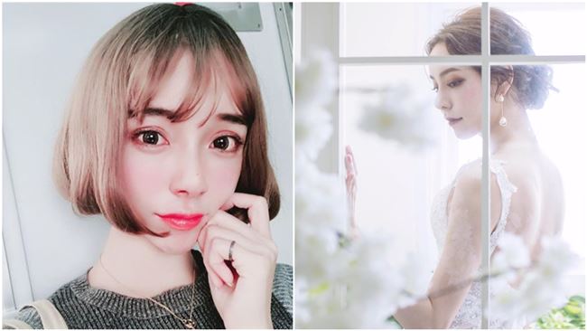 網紅曬婚紗照…V領掉出雪乳引網暴動