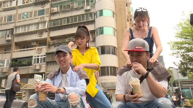 李懿阿澎街頭按摩　公益成效一級棒