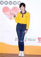 女神郭雪芙擔任喜憨兒基金會「送愛到部落-長期餐盒募集」計畫公益大使。（記者邱榮吉/攝影）