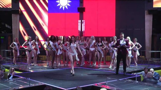 台灣小姐國際選美闖十強　大秀國旗照