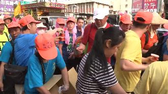 白沙屯媽到彰化！補給站發肉圓吃免驚