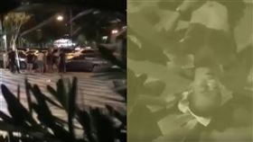 高雄,治安,新崛江,刺青,圍毆,拉扯,刀,棍,砍殺,包圍 圖／翻攝自爆料公社　https://4fun.tw/DxsB