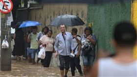 災情不斷！巴西「暴雨成災」土石流肆虐　至少造成5死（圖／翻攝自推特）